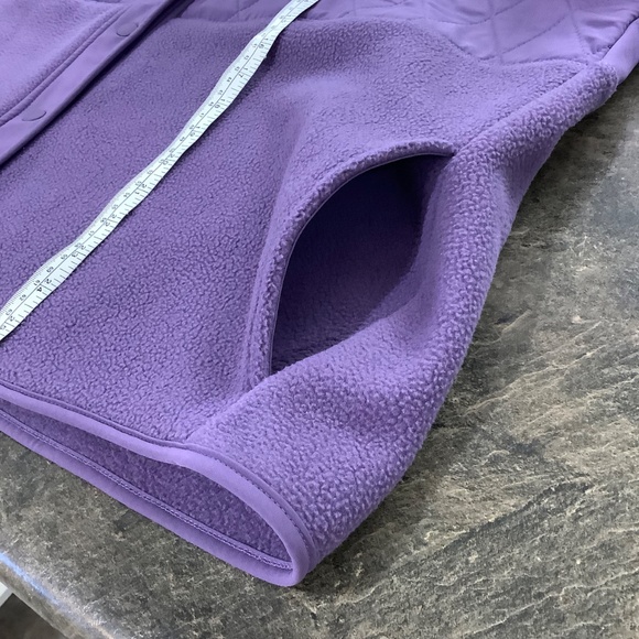 GAP Purple Fleece Jacket XXL - Picture 9 of 11